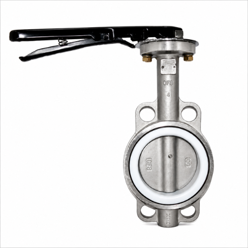 Van bướm tay gạt inox