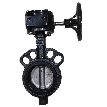 Van bướm tay quay thân gang cánh inox VBA