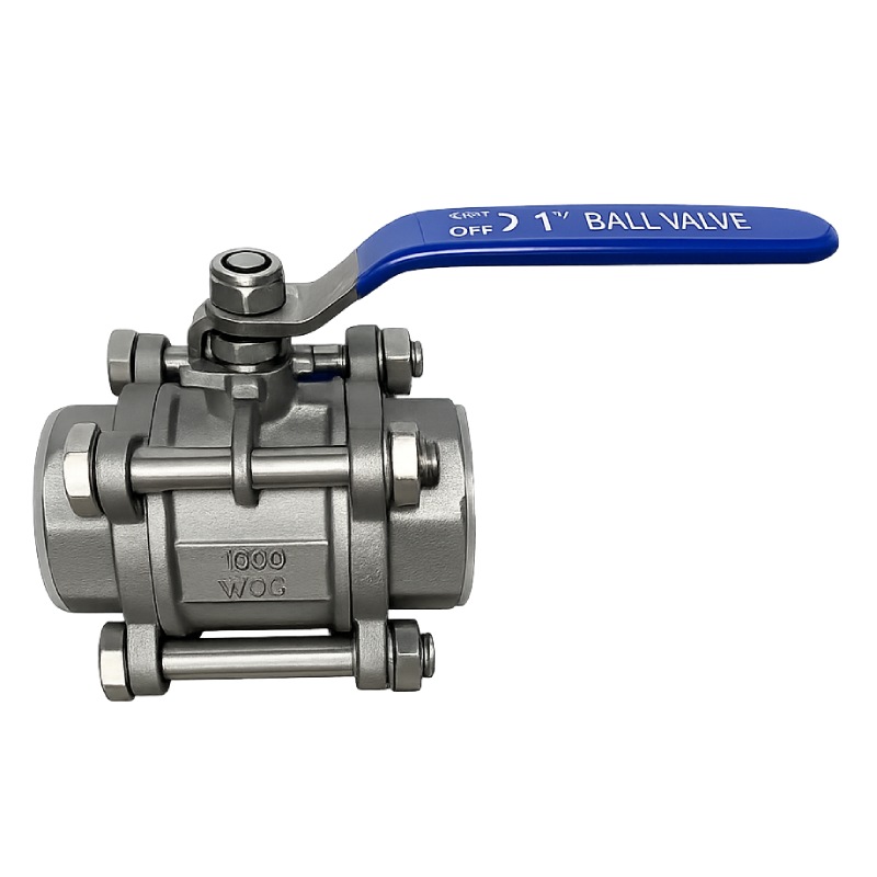 Van ren bi inox 3 thân